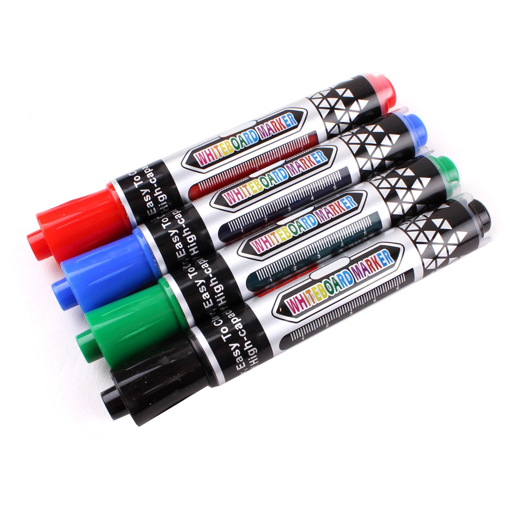Hot Sale Custom High Quality Whiteboard marker Pen 4 colors dry erase used for office