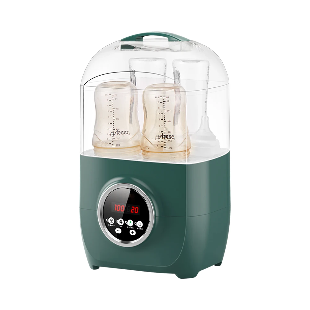 All in 1 New Design Baby Supplies 6L UV Baby Glass Bottle Sterilizers And Dryer For Feeding Milk Baby Bottle Warmer