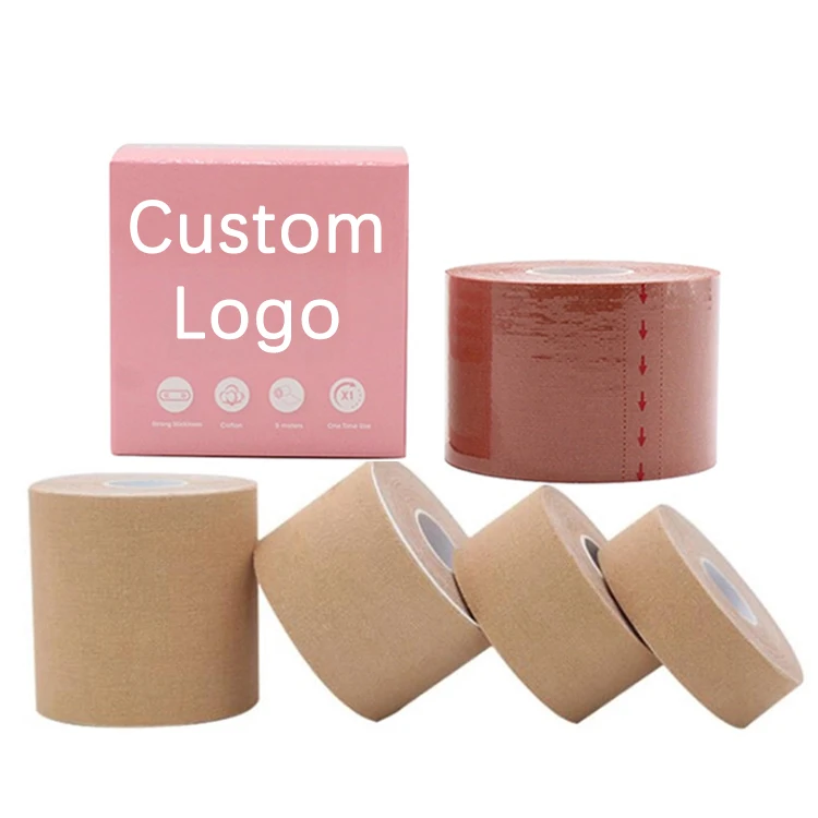 Stretch Breathable 5cm 10cm 7.5cm Waterproof Breast Nipple Cover Packaging Boobs Tape