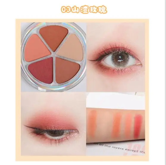 
wholesale Makeup High Pigment Make Your Own Brand Private Label Five Color Petal Eyeshadow Palette Private Custom Label 