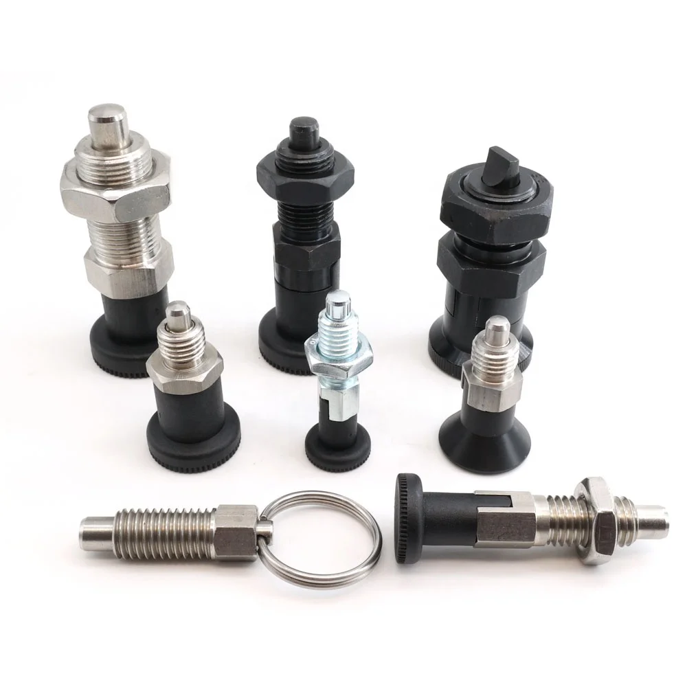 Spring Loaded Locking Pull Pin Latch Knob Index Plunger