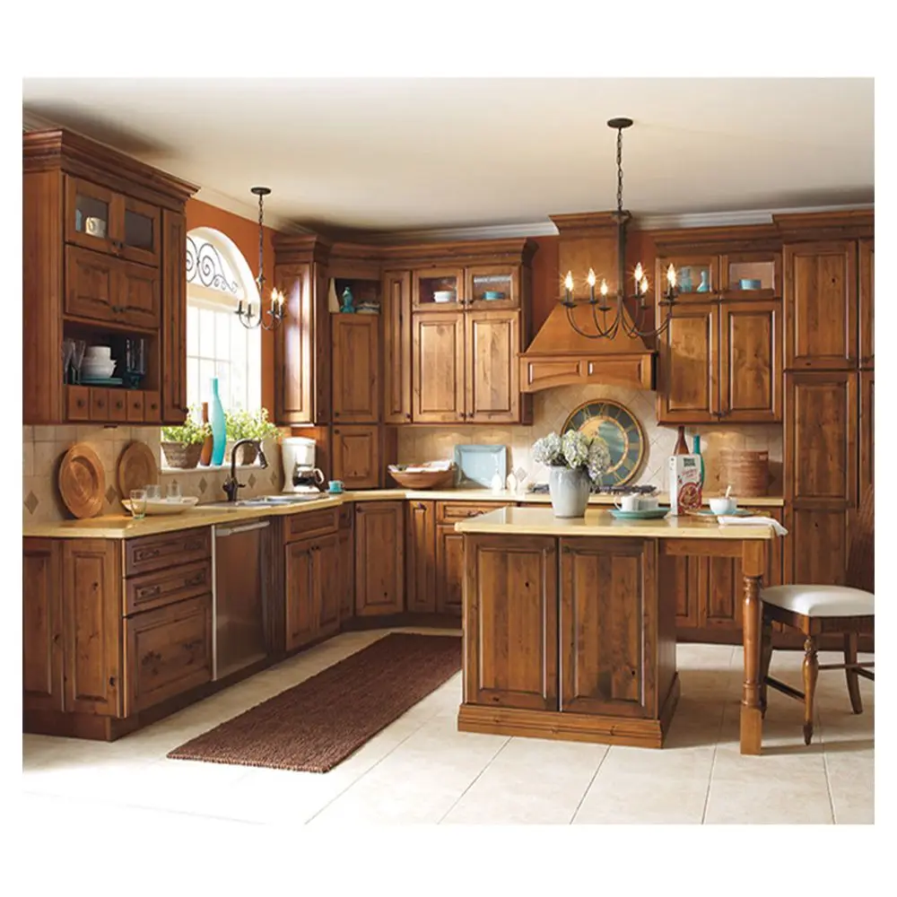 CBDMART Customized Kitchen Cabinet High End Kitchen Cabinets Wooden Kitchen Cabinets