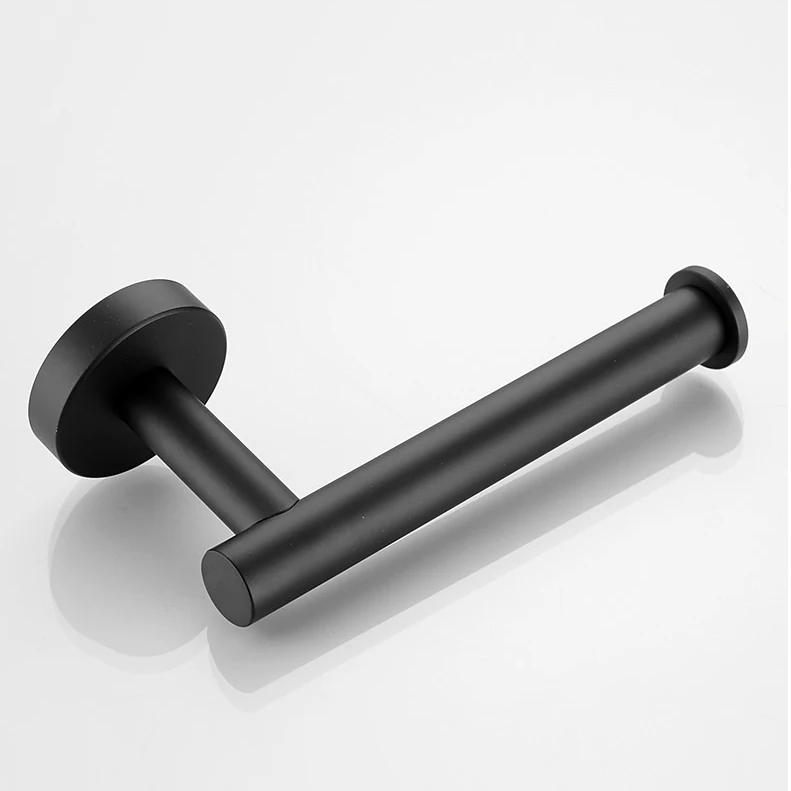 Modern Chic Kitchen Towel Paper Holder Black Bathroom Accessories  Kitchen Tissue Roll Stand Rack Black Toilet Paper Holder