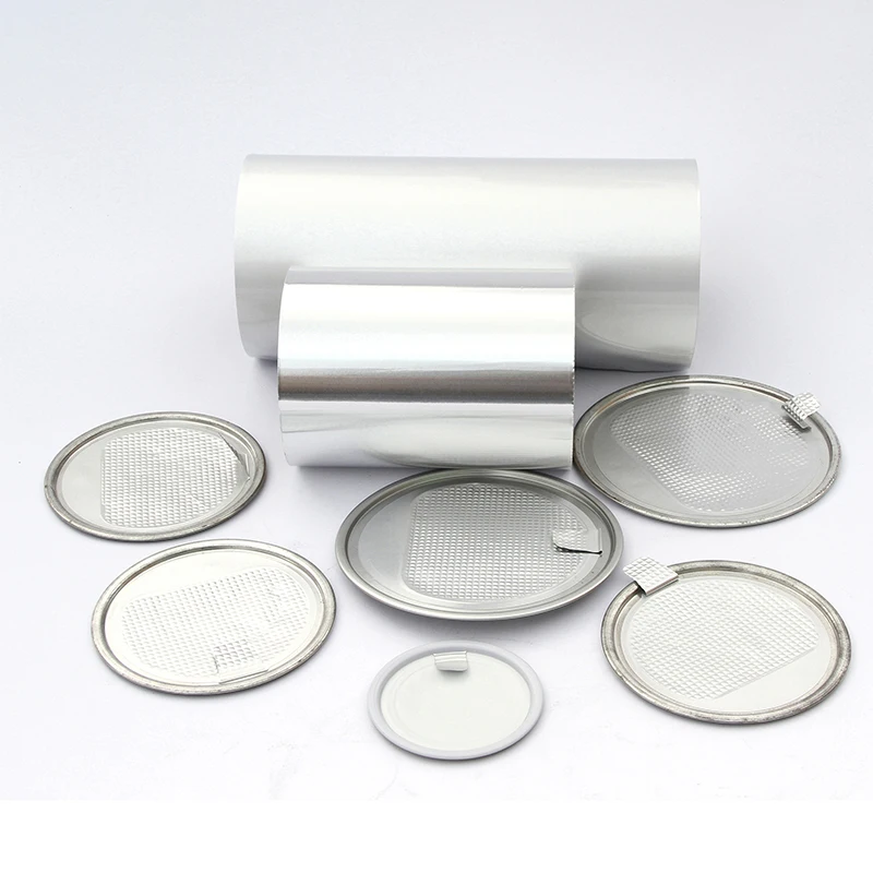 Food Grade Easy to Tear Milk Powder Cover Tin Jar Can Packaging Aluminum Foil Roll