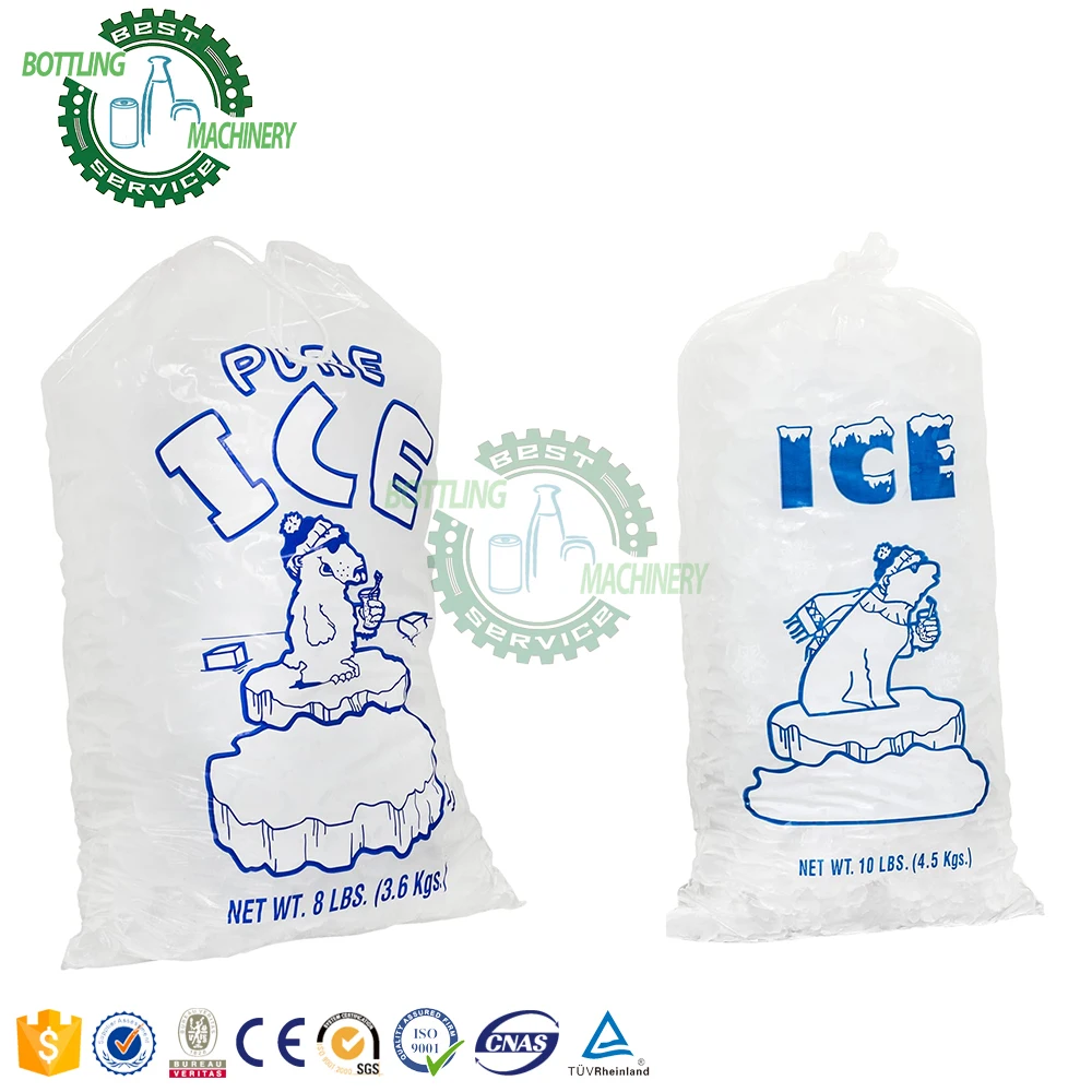 24 Hour commercial community Self-service water and bag cube ice vending machine for selling