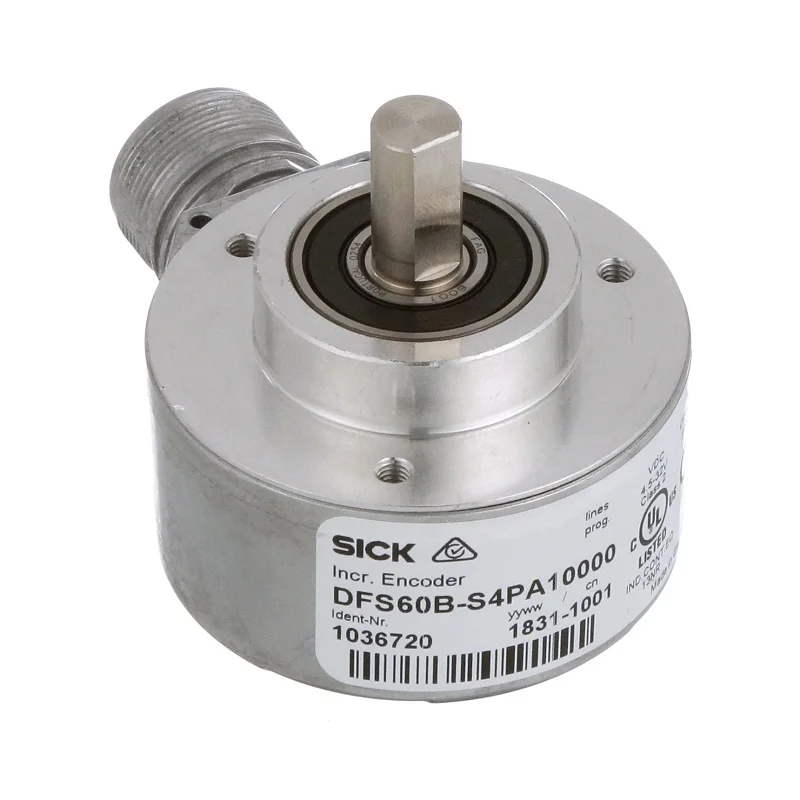 Brand New SI-CK DFS60B-S4PA10000 Incremental Encoder 10000 PPR 10x19mm Dia. Shaft 4.5-32V Connector Good Price