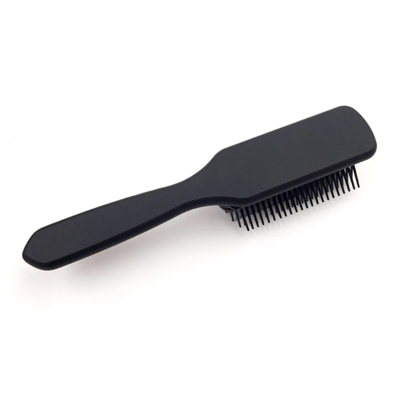 Extensions Biodegradable Massage Private Label  Denman Salon Equipment 9 Rows Detangling Anti-Static Hair Comb