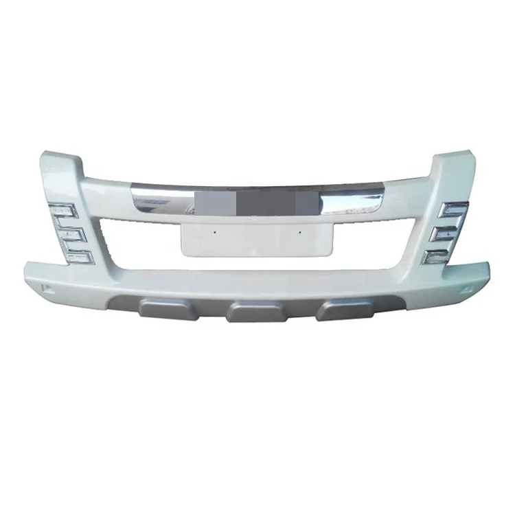 Car Front Bumper Protective Bumper With LED For Hilux Vigo 2012-2014