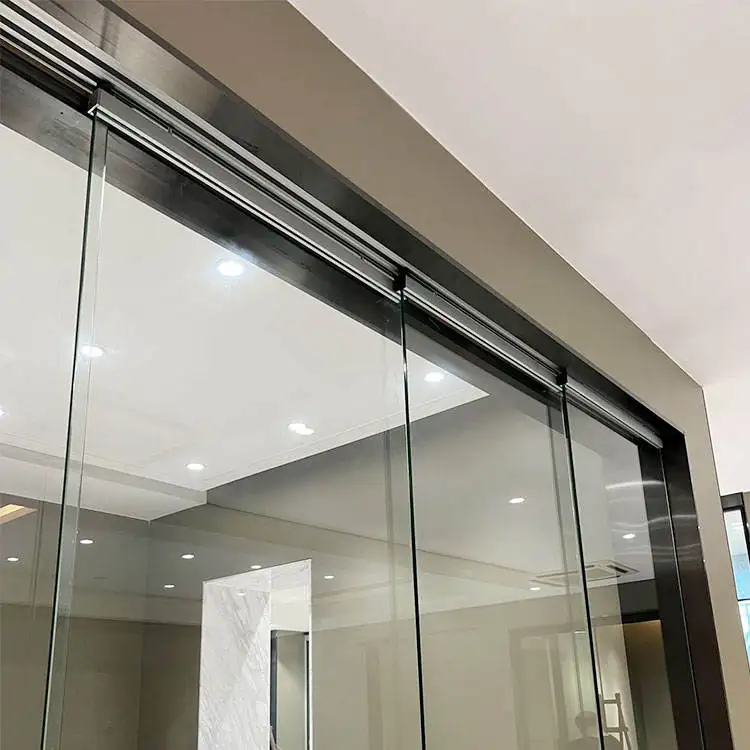 High Quality Office Exterior Aluminum Folding Door Multi-Panel Corridor Glass Folding Door