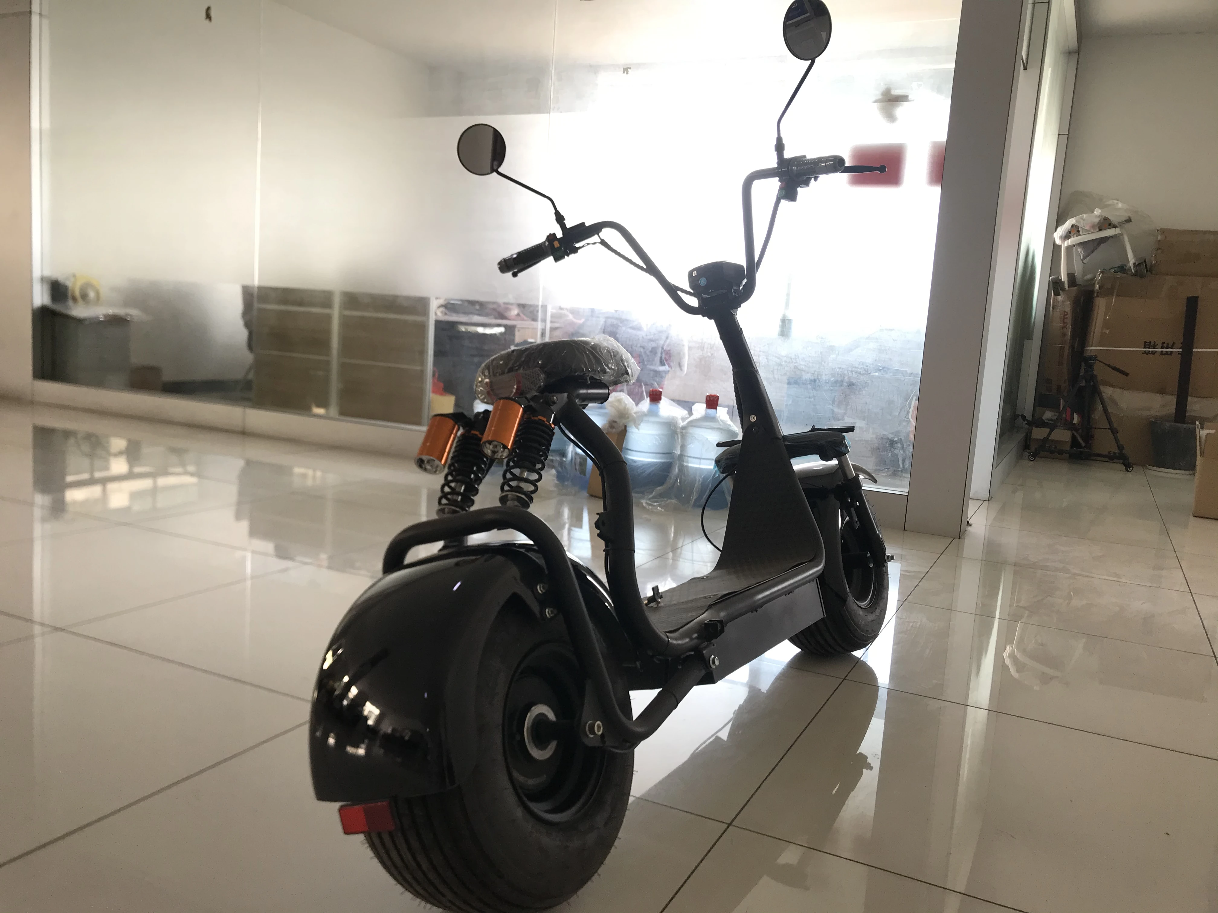 China factory Direct factory price 1000w 60v lithium battery fat tire off-road electric scooter two-wheeled citycoco