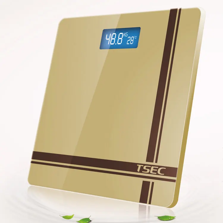 Zhejiang Yongkang High Accuracy Electronic Bathroom Weighing Scale 180kg Digital Body Weight With Temperature