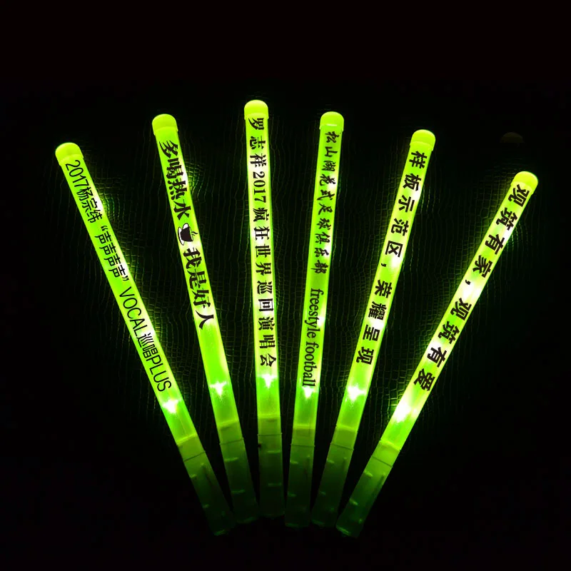 LED Light Emitting Pencil Stick Chinese Style New Glow Light Pen Halloween Christmas Concert Idol Cheering Atmosphere Prop