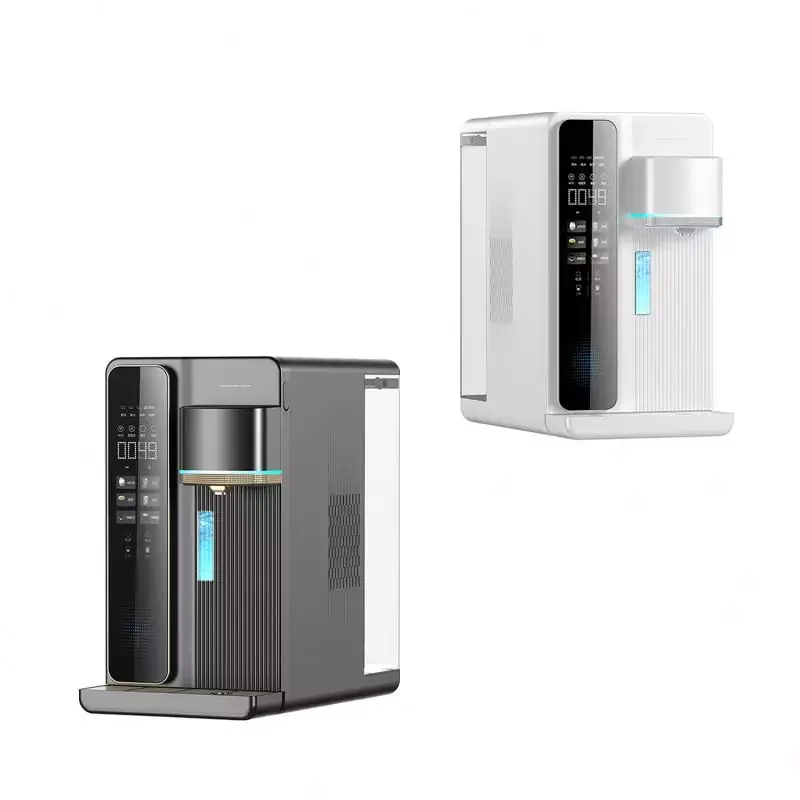 Home Hydrogen UVC Reverse Osmosis Hot and cold Water Dispenser Purificadora De Agua RO Water Purifier