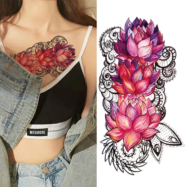 Wholesale Waterproof Temporary Sticker Tattoo Sleeves Full Arm Tattoo