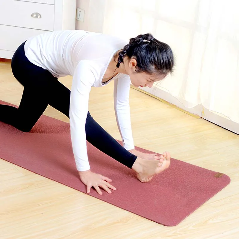 Высококачественный и необработанный Коврик для йоги BSCI из натурального каучука, оптовая продажа Ковриков Для Йоги 5 мм