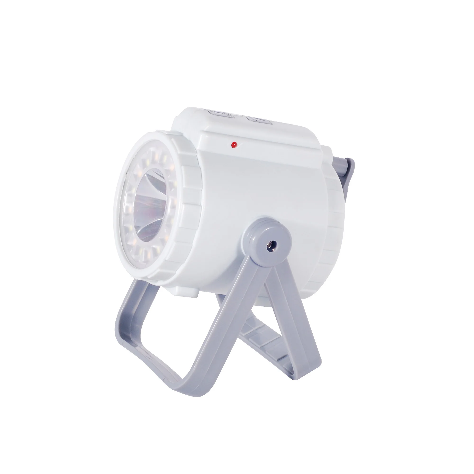 Rechargeable camping LED light with SOS flasher and smartphone charger