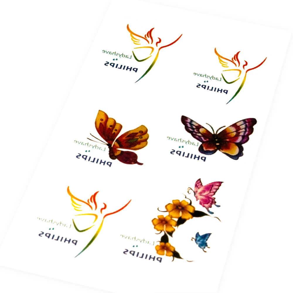 Customized Durable Waterproof Letters Adult Body Full Leg Arm Temporary Fake Tattoo Stickers