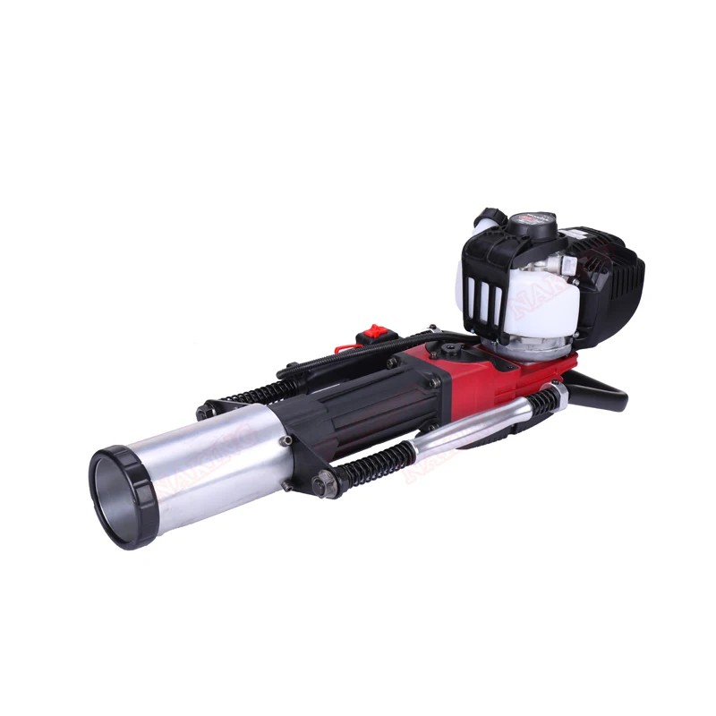 Manual  Installation Mini Screw Portable Petrol Gasoline Driver Post For Solar Project