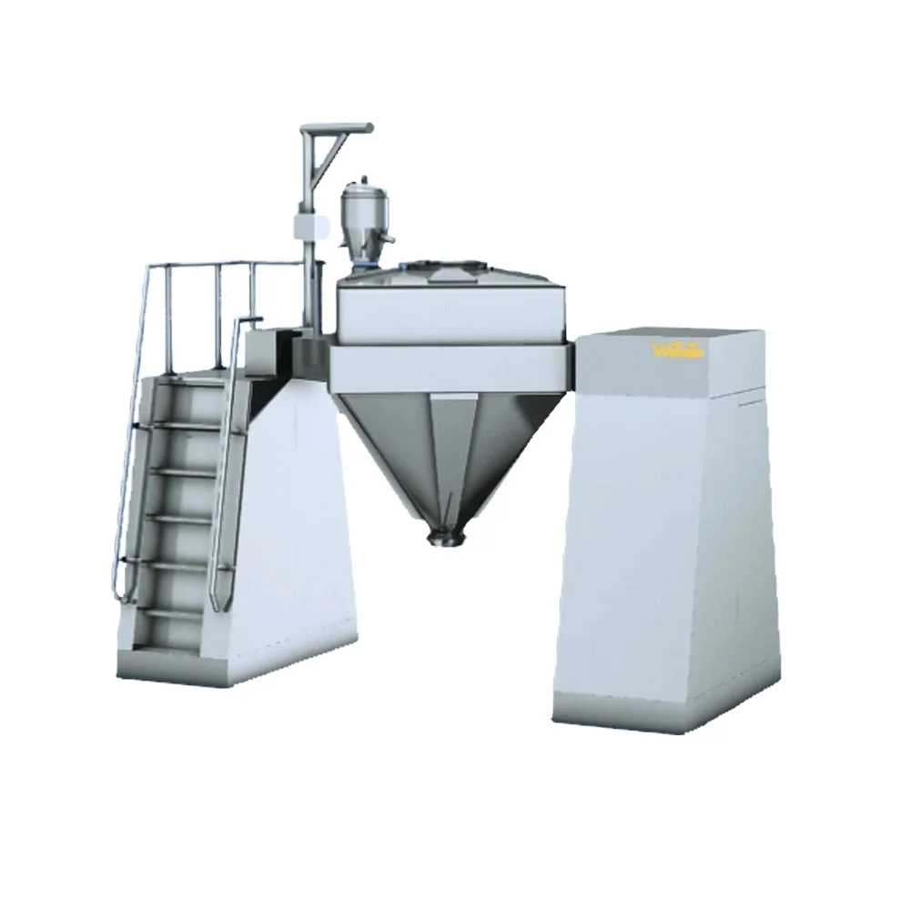 Factory manufacturer Pharmaceutical Chemical  used  large capacity Powder IBC Mixer bender