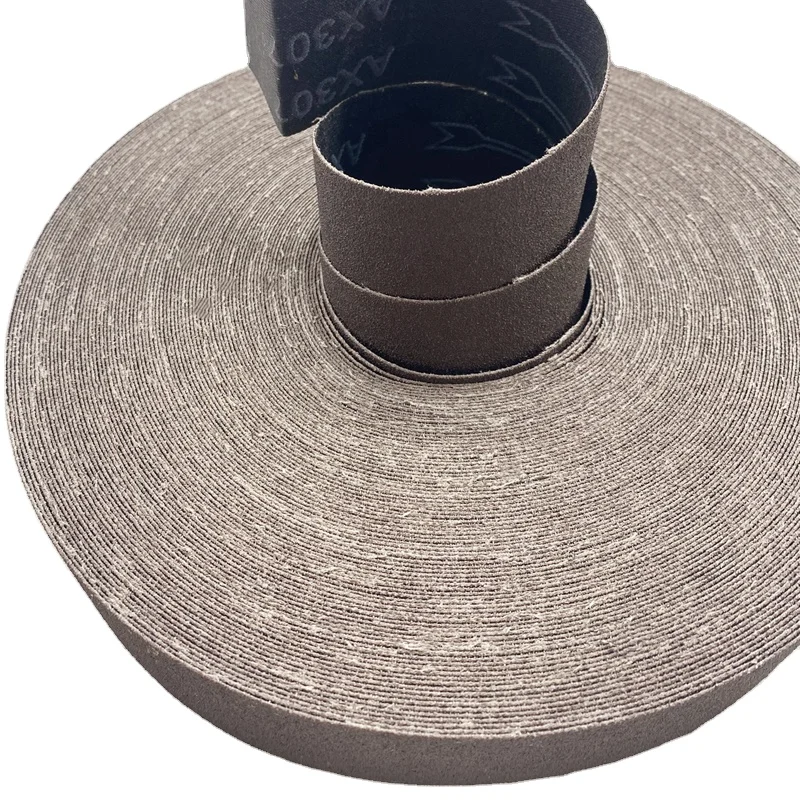 high quality brown calcined aluminium oxide abrasive cloth Used for making skin flap wheel, skin flap disc and  sand belt
