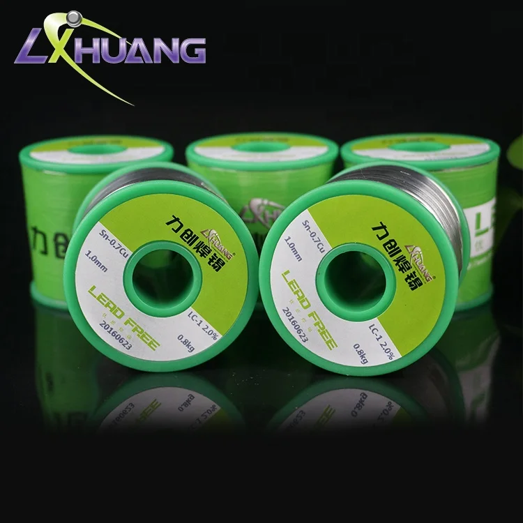 Silver solder Sn-3.0Ag-0.5Cu  tin solder manufacturer SAC305 free sample supply lead free solder wire soldering iron using wire
