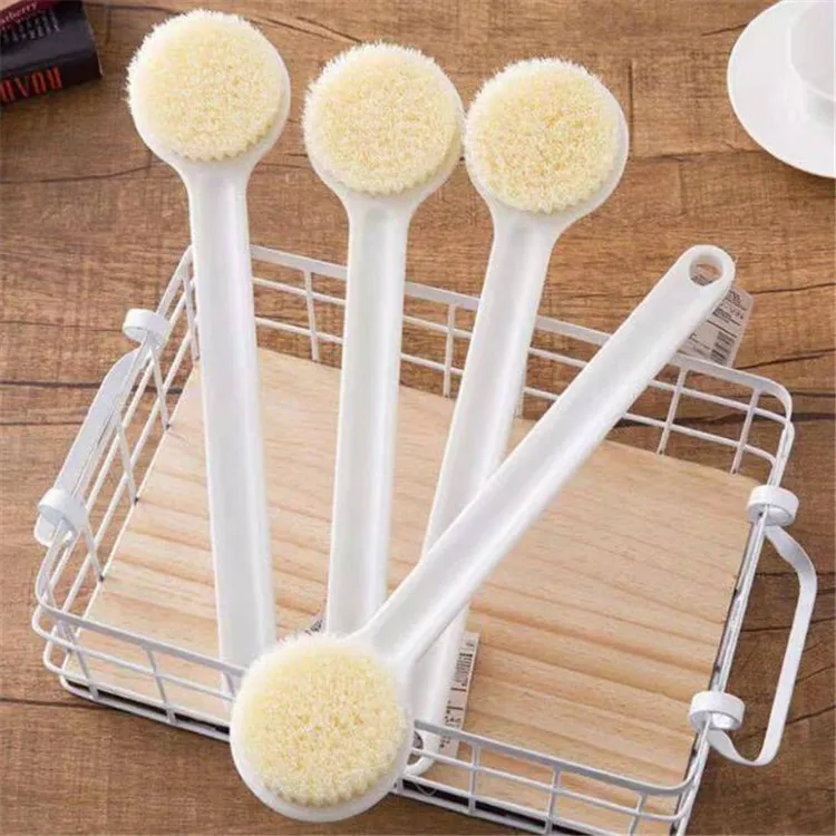 Japanese High Quality Back Rubbing Bath Brush Body Exfoliating Bath Brush PP+Nylon Soft Hair Bath Brush