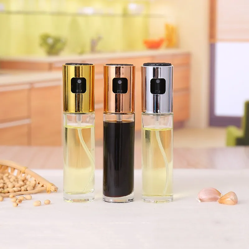 Многофункциональная стеклянная бутылка с оливковым маслом 100 мл