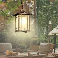 Классические Современные подвесные светильники для сада и коридора, 220 В переменного тока, стеклянная люстра для освещения