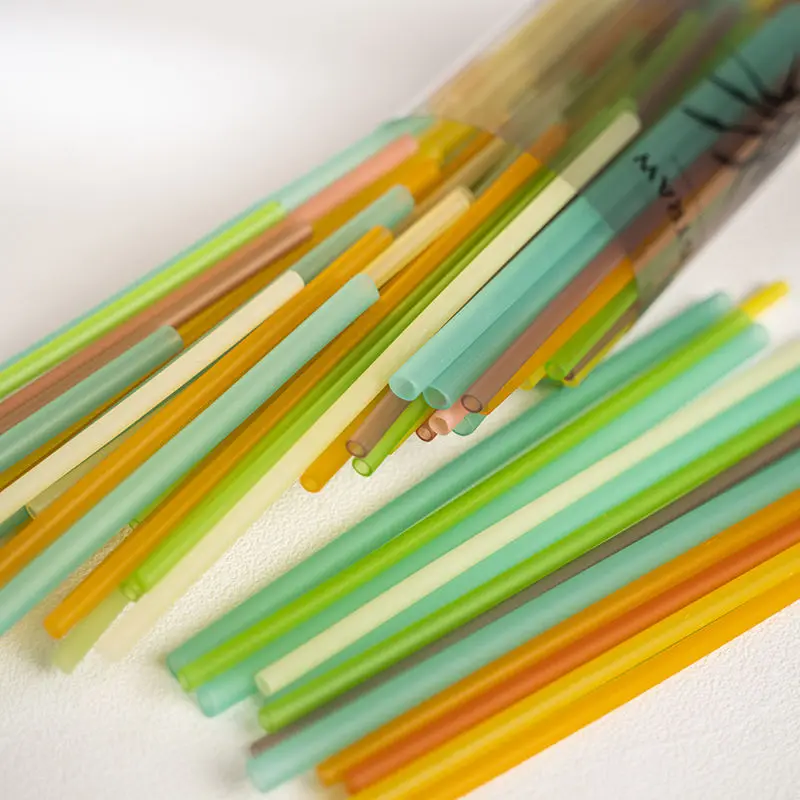New Product Disposable Natural Biodegradable Drinking Rice Wheat Straws