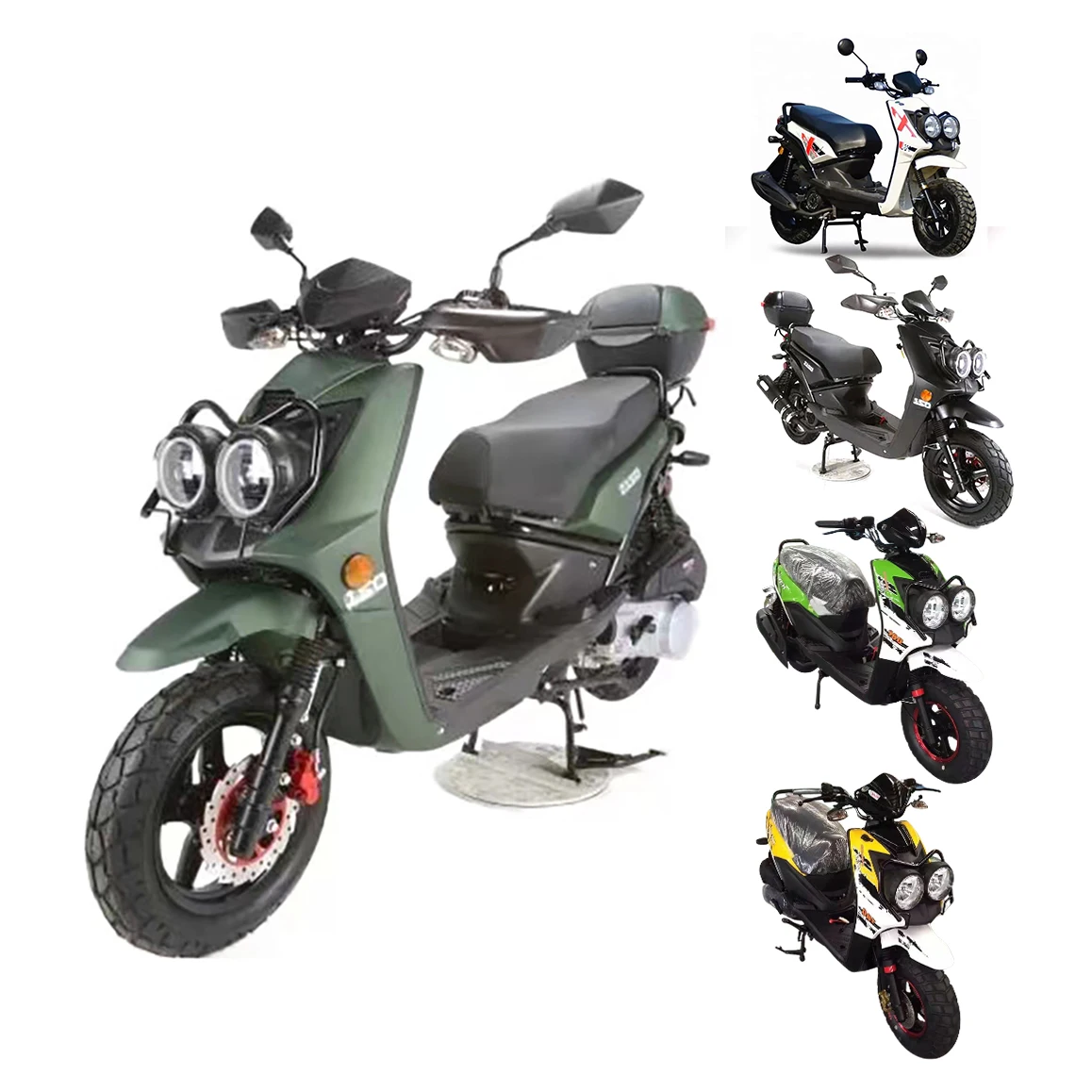 Hot sale popular cheap tank 150cc 50cc air-cooled high quality gasoline motorcycle motor scooters motorbike