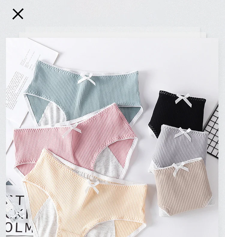 Culotte Men... изготовленные на заказ пикантные женские хлопок физиологических менструации гигиенические трусики нижнее белье