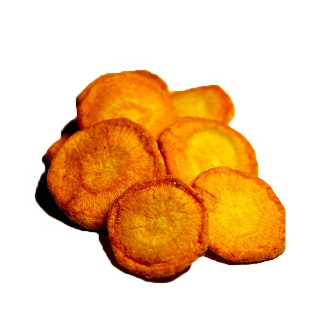 Top grade sweet dessert vegetable chips vf dried carrots