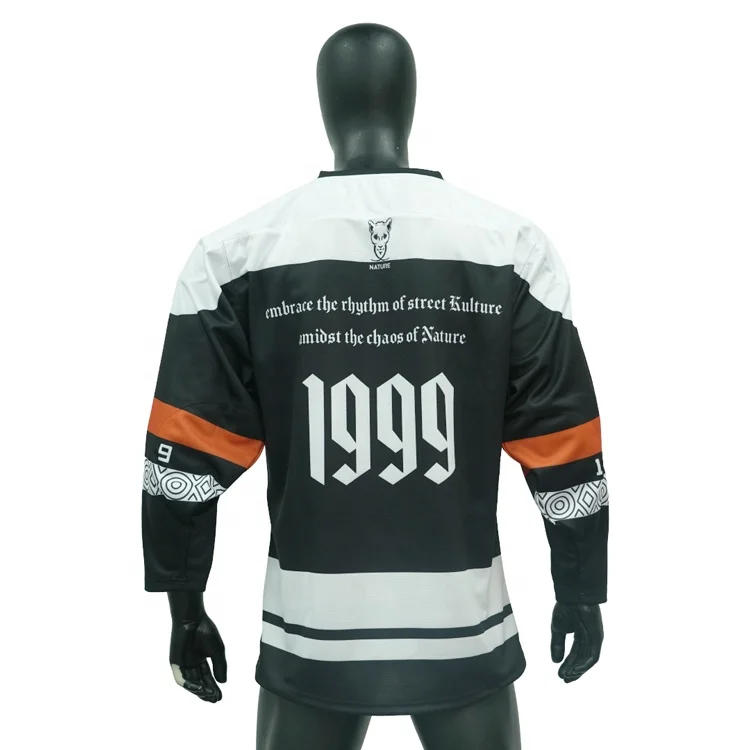 Custom Tackle twill  Cut And  Sewn Hockey jersey Ice Hockey Wear With Team Logo