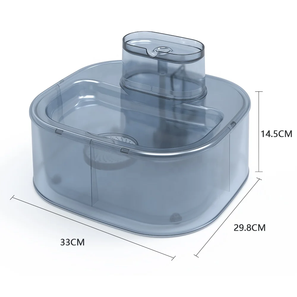 New Product Dog Water Bottle with 6L Large Capacity for Pet Water Fountain