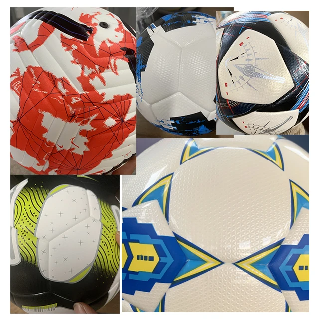 Sanhuan Wholesale Soccer Ball custom Football PU Training Logo printing match football