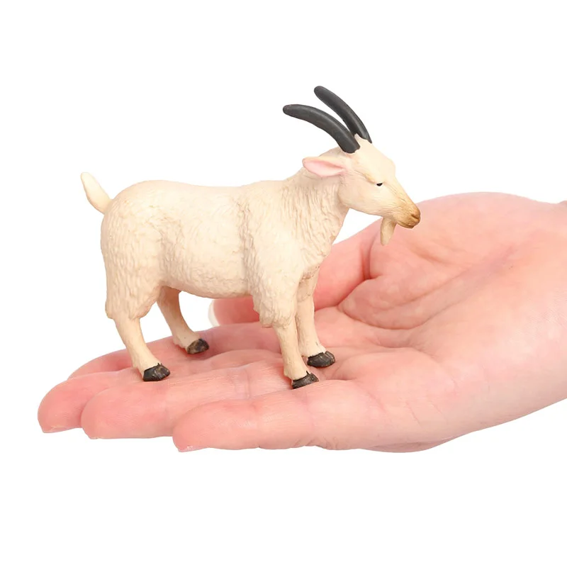 Wholesale Solid PVC Simulation Statue Model Farm Figurines Animal Cat Dog Goat Horse Cow Toys Figures