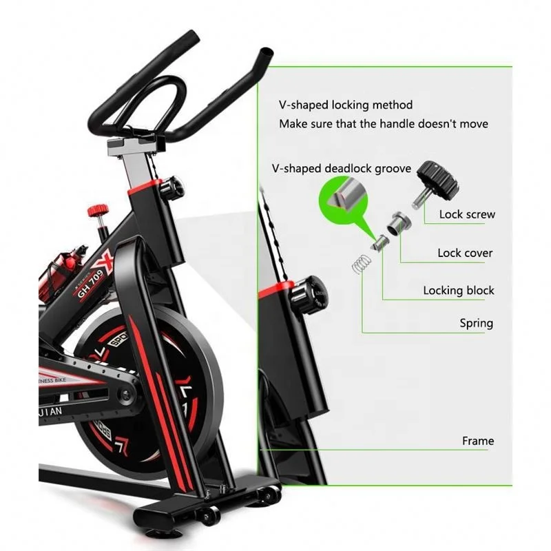 Home Gym Fitness Exercise Bike Stationary Indoor Cycling Spin Workout Bike
