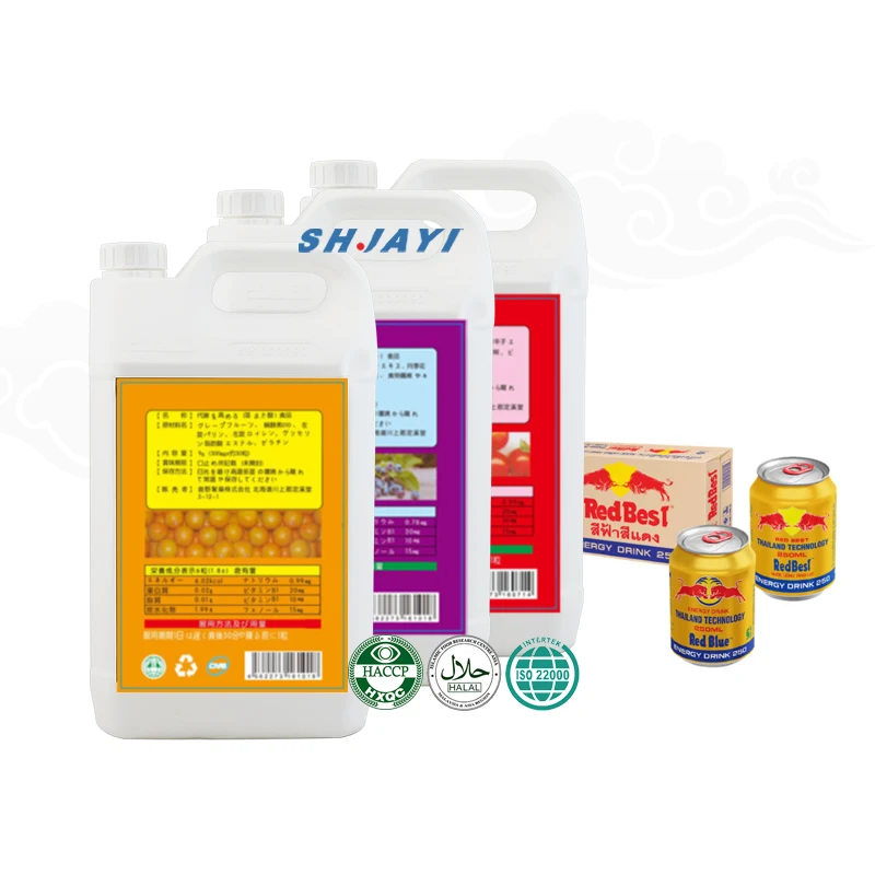 Popular Redbull Energy Drink Raw Material 100 Times Concentrate Beverage Syrup For Carbonated Redbull Energy Drink Production