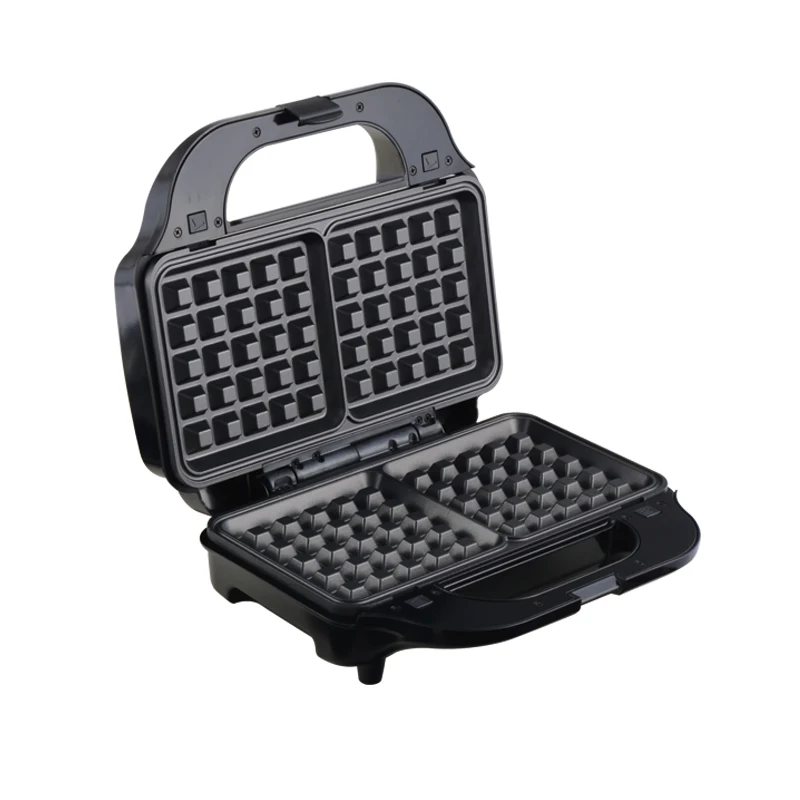 Multifunction portable detachable toasted electric non stick breakfast sandwich maker