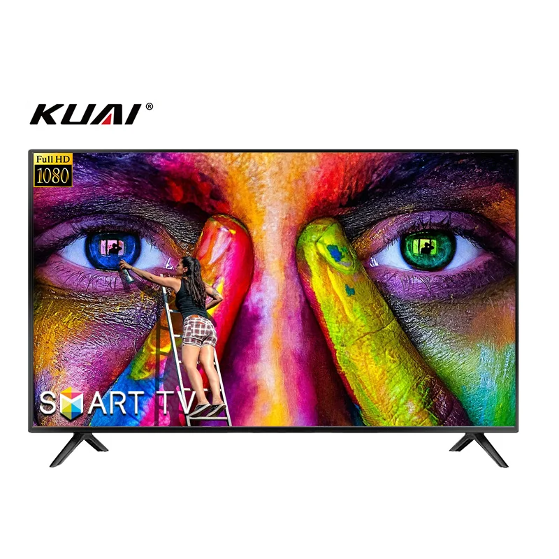 Customized 24 32 39 43 50 55 65 inch Smart Lcd Tv Flat Screen Tv High Definition Led Tv for Hotel 24 inch Television
