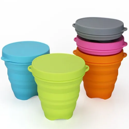 2022 2023 Silicone Bowl Foldable Camping Bowl Folding Collapsible Water Bowl