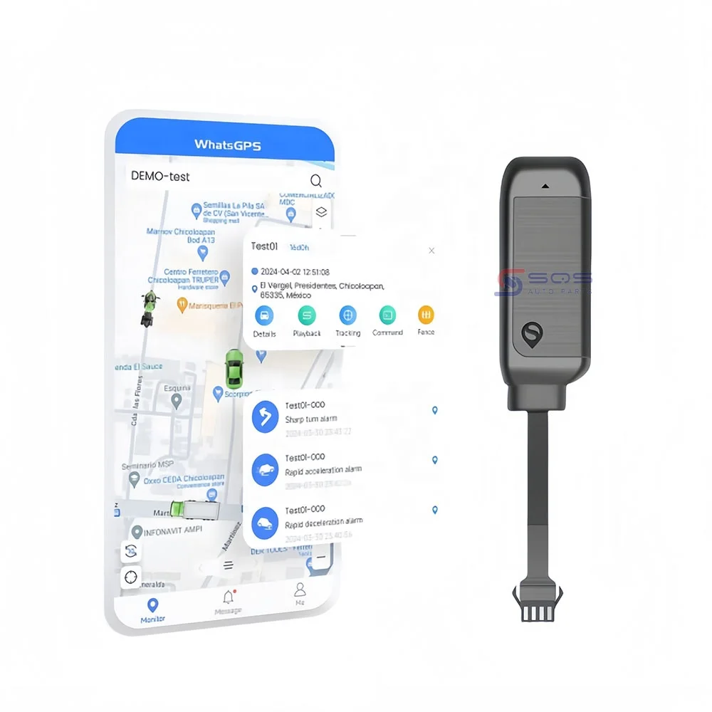 SQS High-Quality Car Anti-Theft Vehiculo GPS Devices 4G GPS Tracker With Real Time Online Tracking For Fleet Management