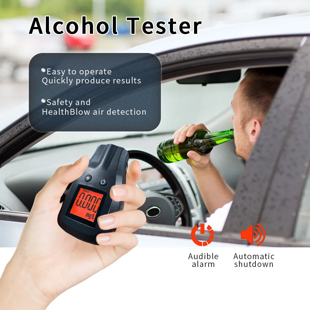 Low Price Wholesale JD-401 Alcohol Detector Portable Alcohol Anzlyzer For Workplace Safety