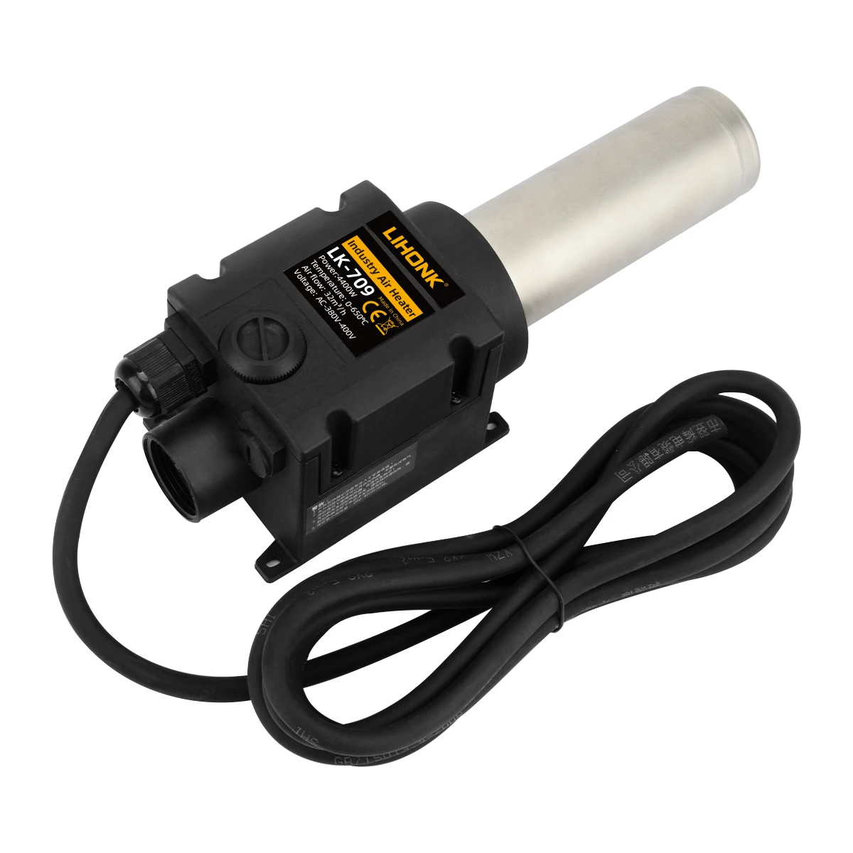 RTS Drying Process Heating 709 Series Heater 4400W Hot Air Gun Blower Heater For EPE Industry Mass Shrink Wrap Packaging 380V