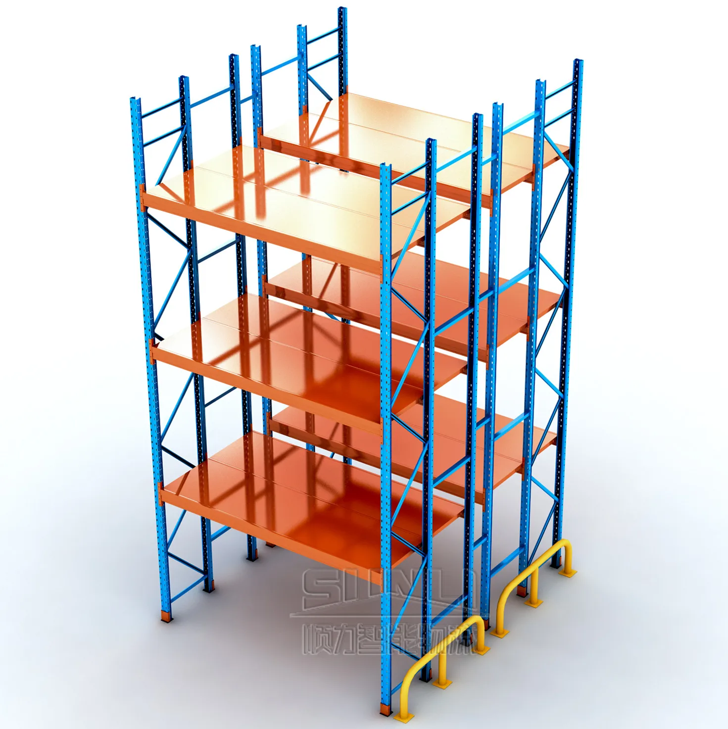 Стеллаж средней мощности для склада, стальной стеллаж, металлическая полка для хранения для складского оборудования
