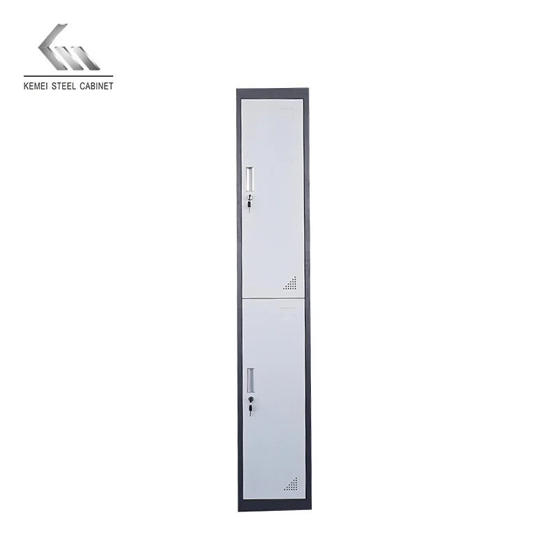 2 doors steel bedroom wall wardrobe designs metal locker wholesale storage amoires