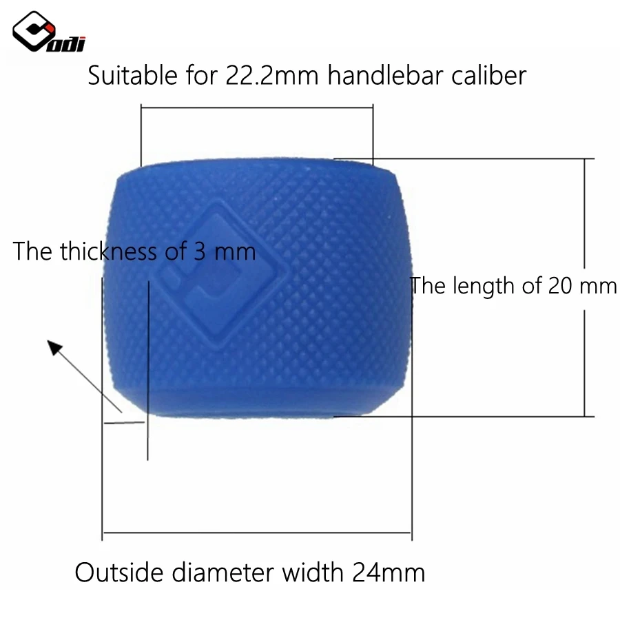 ODI Pure Anti-slip Silicone Handlebar Girp Folding Bike  Colorful Grips Limit Ring Tape Retaining Rings