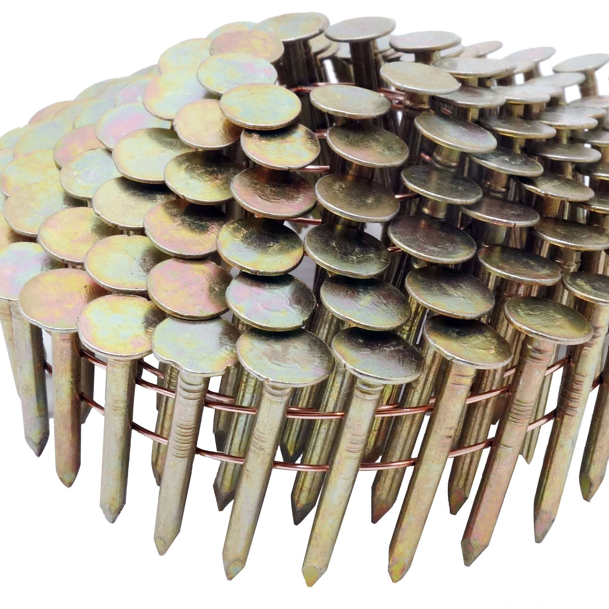 Galvanized Coil roofing nails Canada USA market