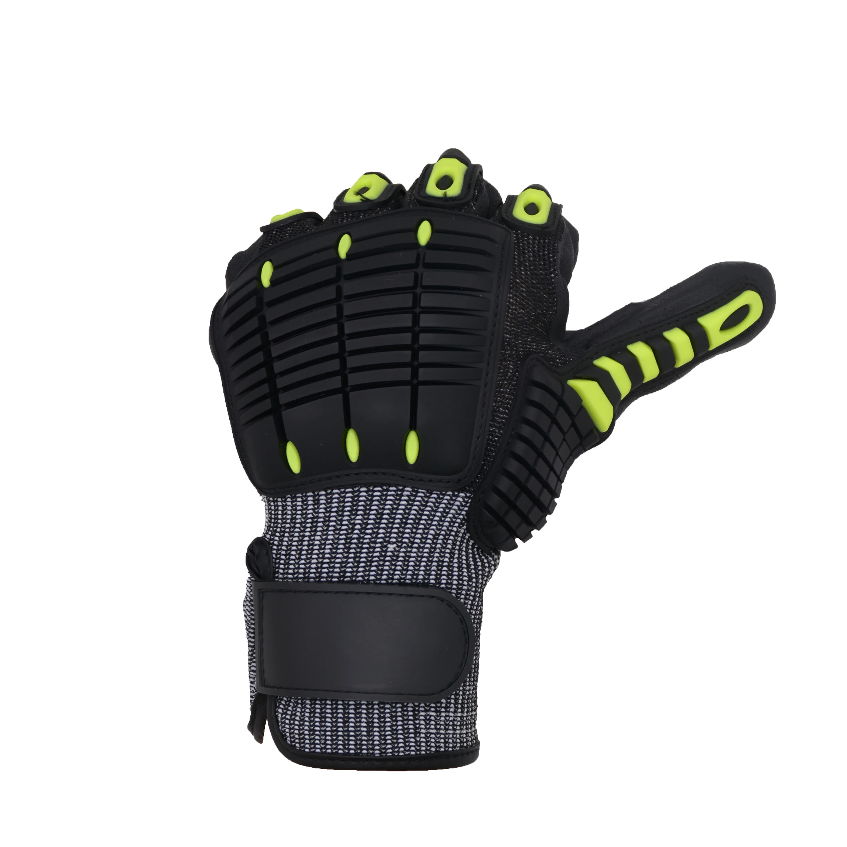 HANDLANDY Safety Working Dipped Cut Resistant Gloves dipping machine,steel cut resistant liner grip gloves