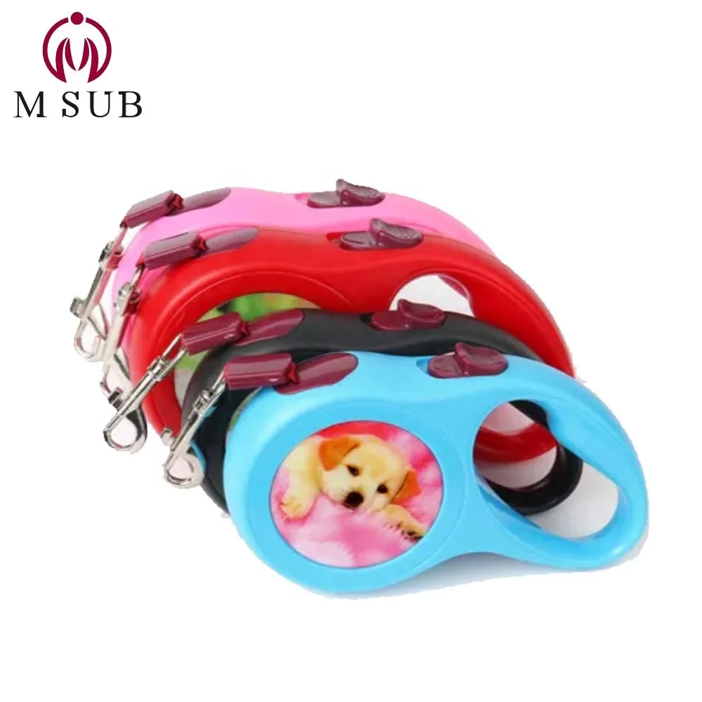 promotions 2020 sublimation metal blank pet tow rope new pets hauling cable